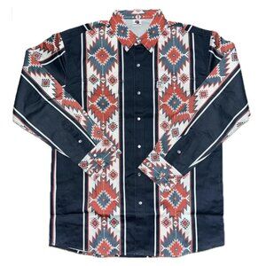 NWT - WoahBros Aztec FR Welding Shirt, Gray - Size Small